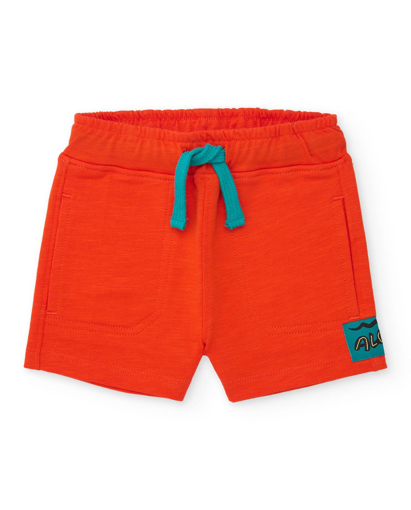 Bermuda Garon En Maille Avec Cordon Ajustable Rouge 13 €