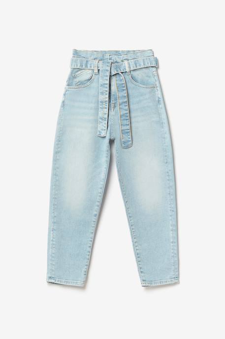 Fille-Jeans loose, large boyfit, 7/8ème
