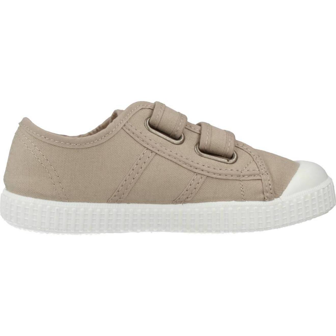 Baskets Basses À Scratch Marron Beige