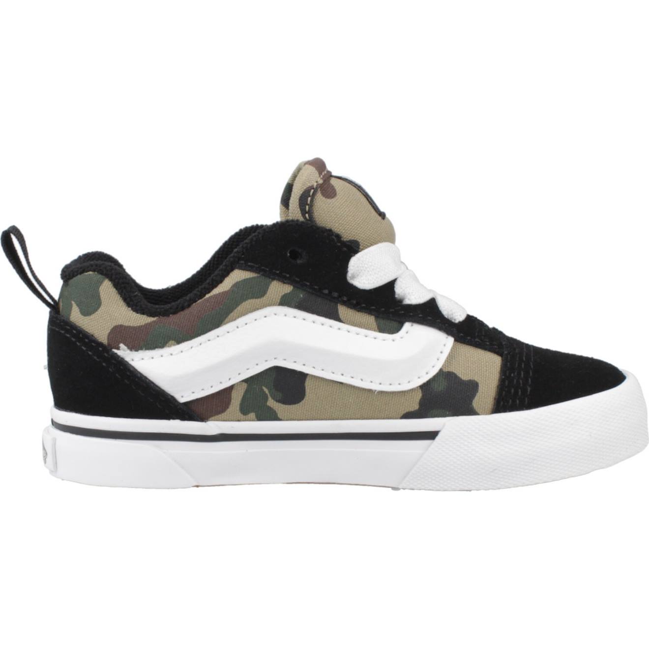 Baskets Enfant Garçon En Cuir Imprimé Animalier Blkgren