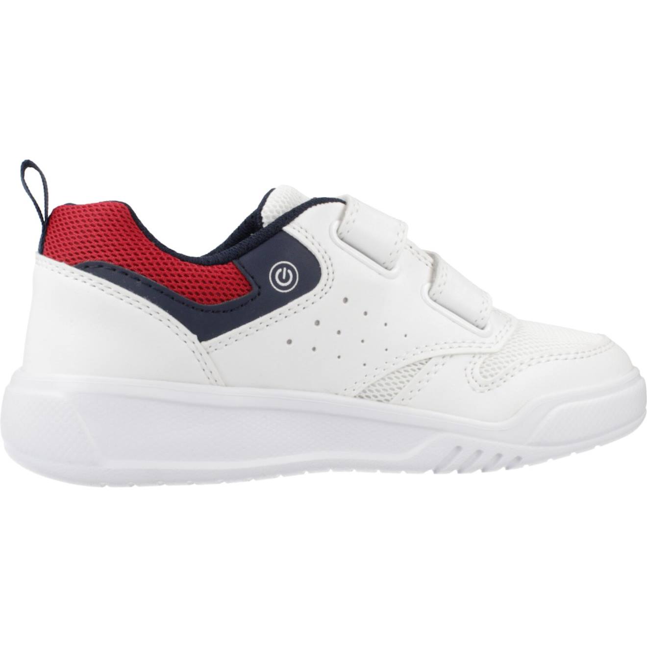 Basket Garçon Modèle J Illuminus Boy Blanc C0050