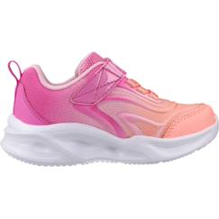Chaussures-Basket bébé fille synthétique lumineuse à led