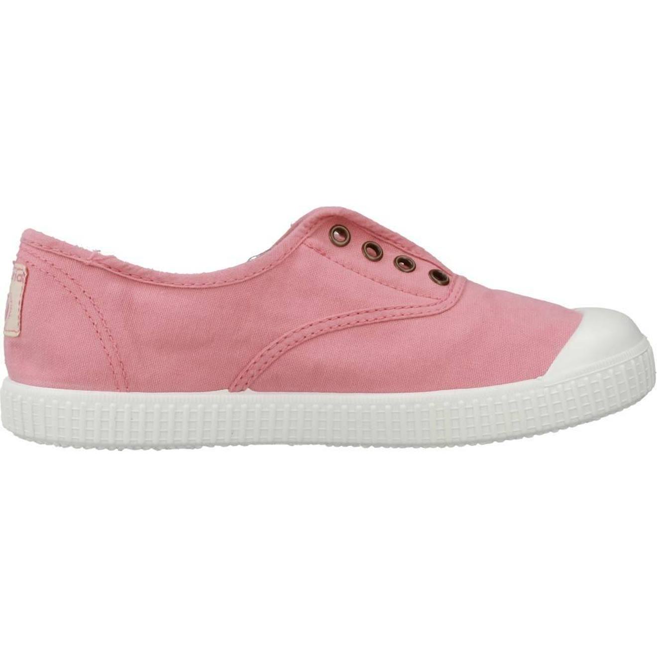Basket Fille Sans Lacets À Enfiler Rose Nude