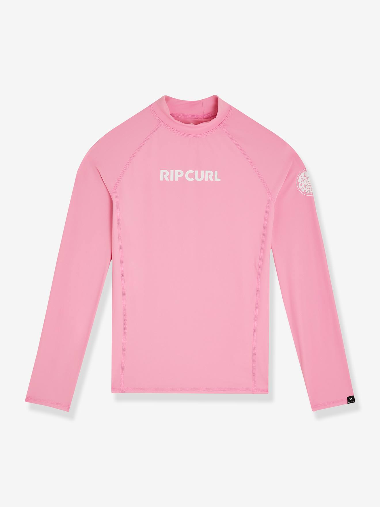 T-shirt de surf manches courte fille rose