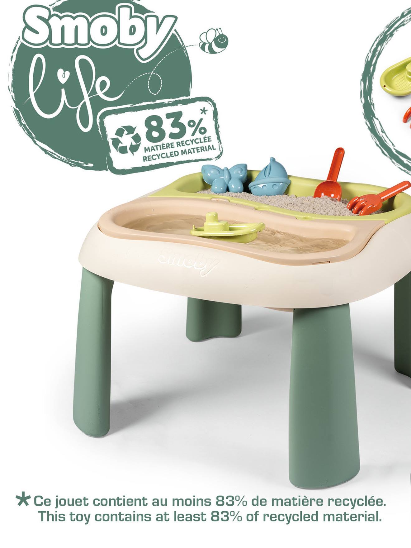 Table sable et eau enfant multicolore (Smoby) - Image 1