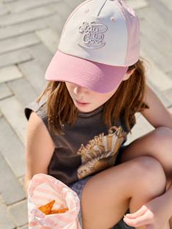 Casquette enfant fille coton brodée  - vertbaudet enfant