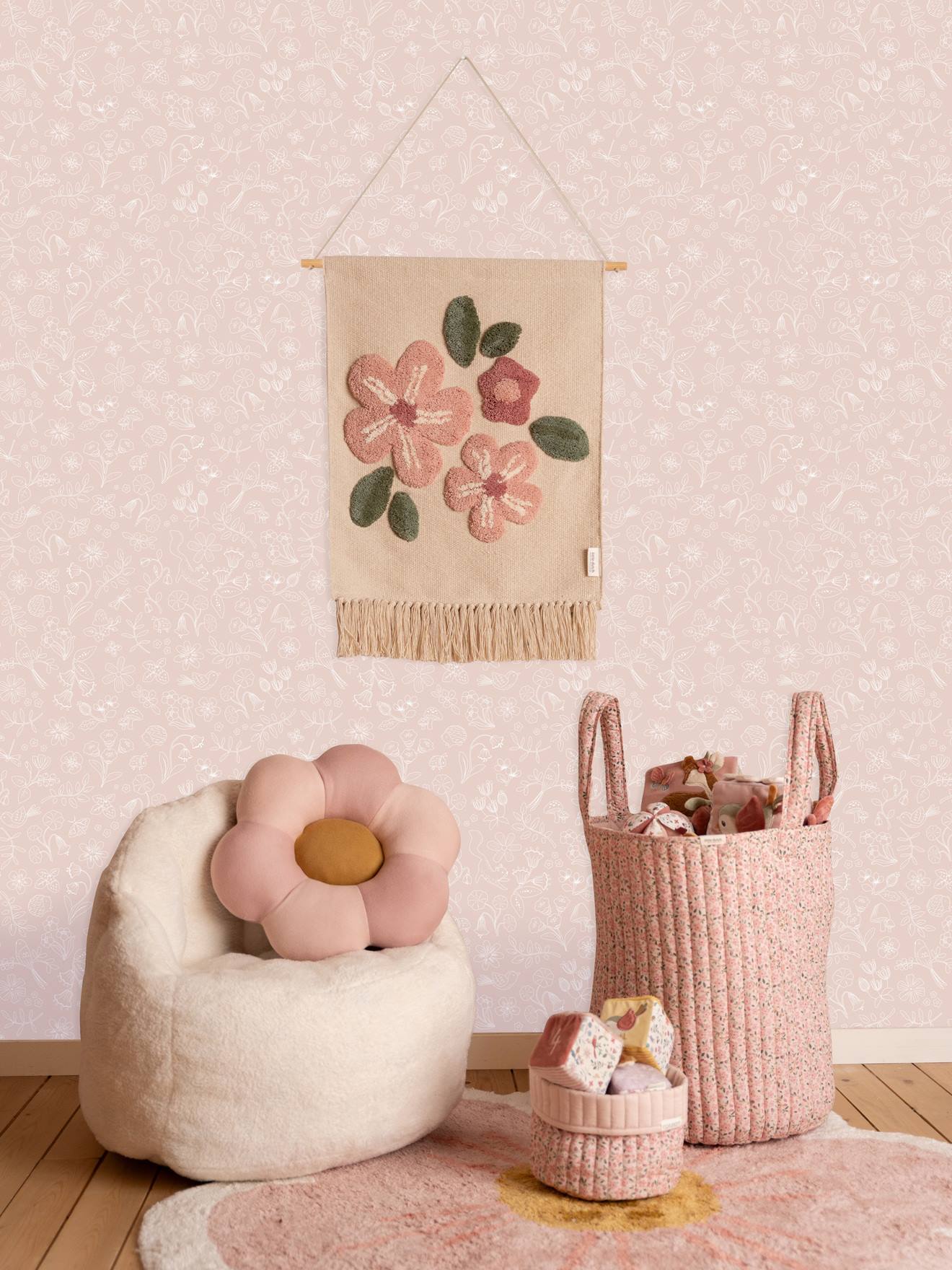 Papier peint intissé Fairy Wonders Blossom rose