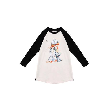 Robe sweat   et  dessin poulbot  baby  - vertbaudet enfant