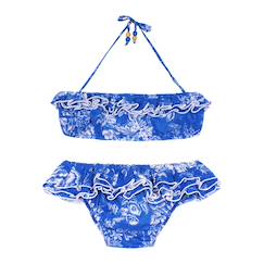 Maillot de bain fleuri   et    2 pièces  swan  - vertbaudet enfant