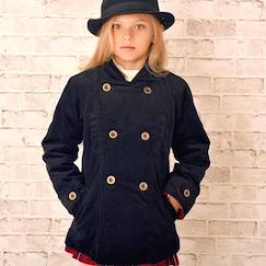-Veste caban   velours   unisexe  notting hill