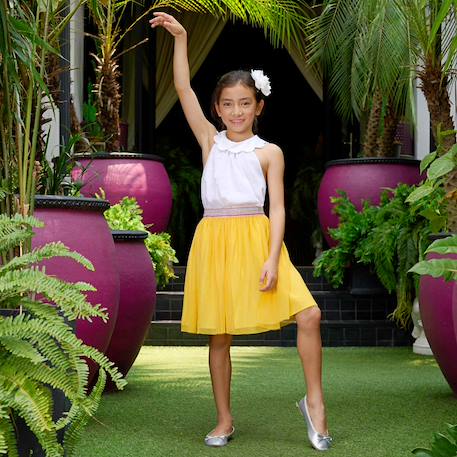 Fille-Jupe    style tutu  clochette
