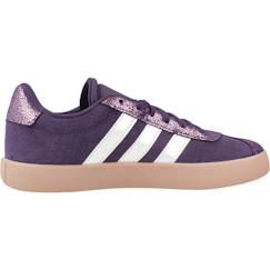 Basket fille en cuir style court lacets  - vertbaudet enfant