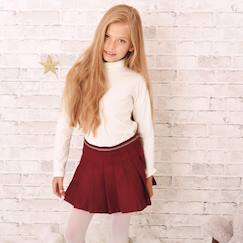 -Jupe plissée   coton gabardine   london
