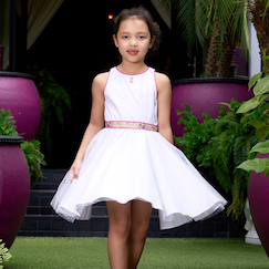 Robe demoiselle d'honneur   liberty  et   hepburn  - vertbaudet enfant
