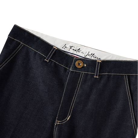 Jeans   coupe chino      sainclair Bleu foncé 3 - vertbaudet enfant 
