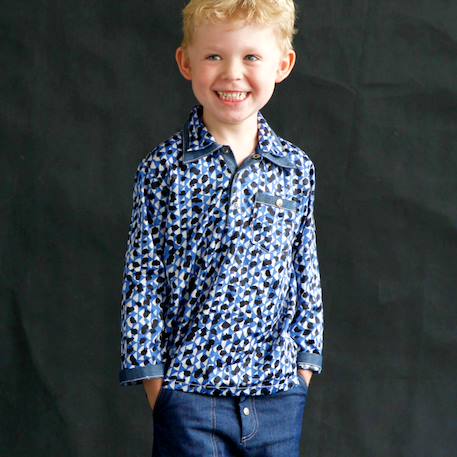 Garçon-Chemise popeline    à manches longues  caspar