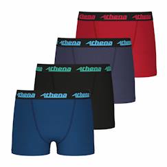 Lot de 4 boxers garçon my petit prix  - vertbaudet enfant