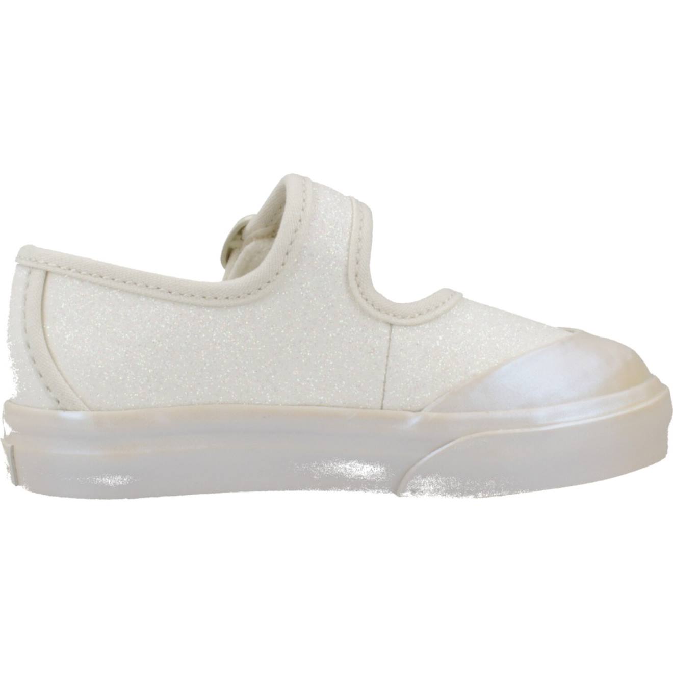 Ballerine À Paillettes Modèle Mary Jane Glit Blanc Whtpnk