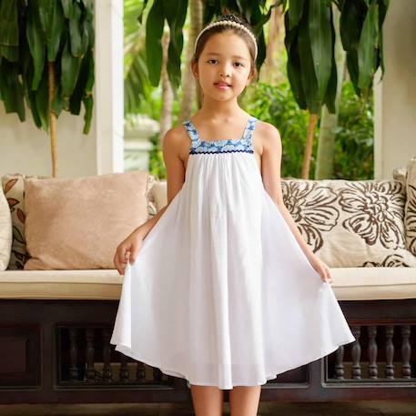 Fille-Robe demoiselle d'honneur   col liberty    emma