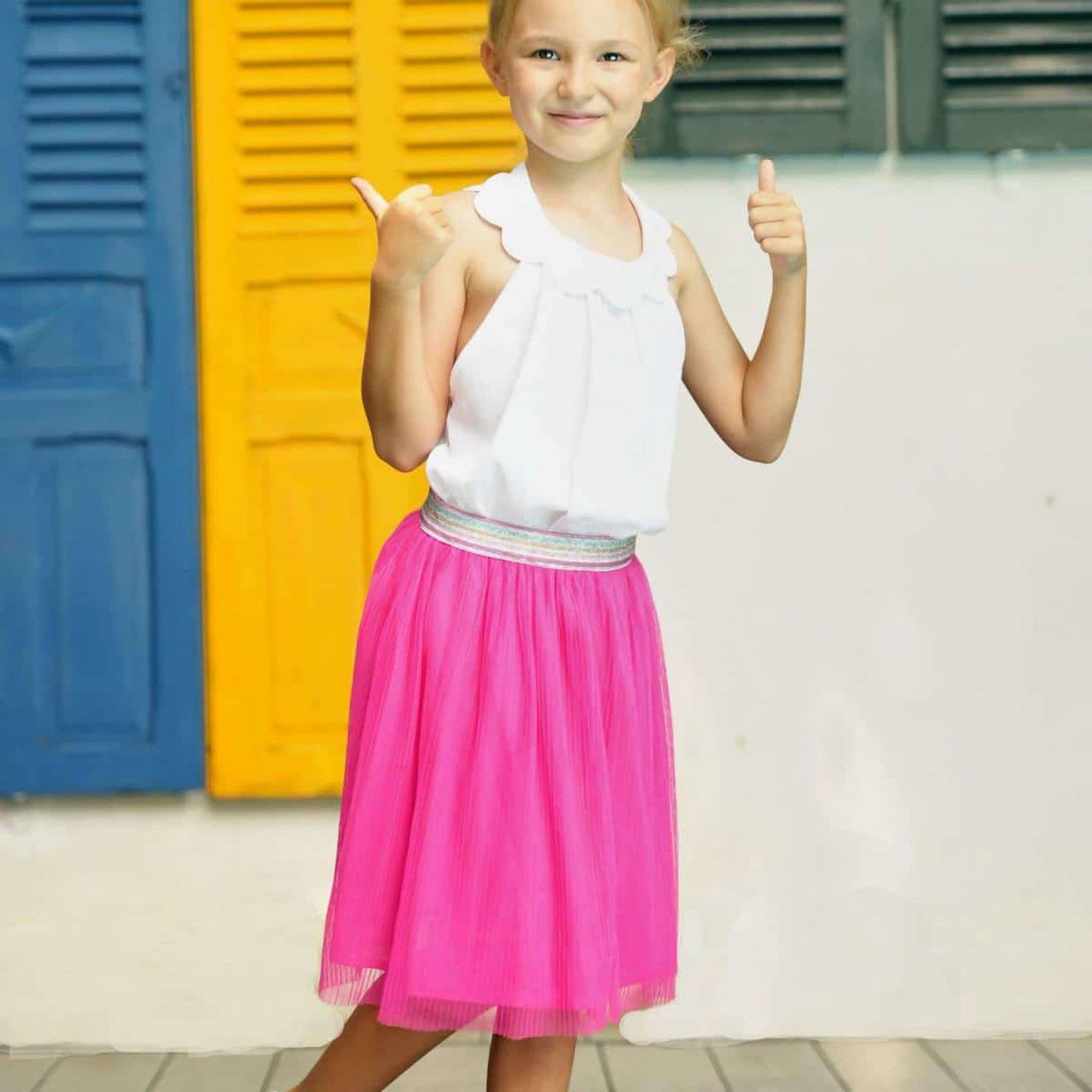 Jupe Style Tutu Clochette Rose Fuchsia Jupe Style Tutu Clochette Rose Fuchsia