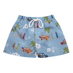 Short de bain    imprimé voitures rétro  swimboy  - vertbaudet enfant