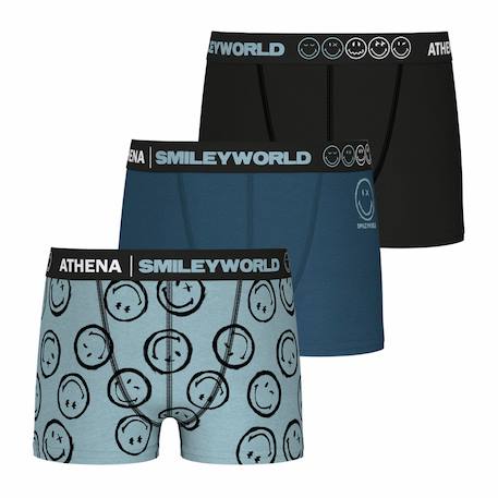 Lot de 3 boxers smileyworld® i  - vertbaudet enfant
