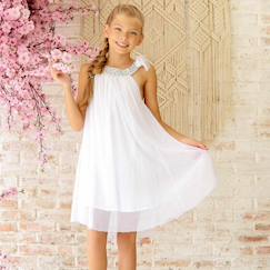 Robe cérémonie   à col liberty   alizee  - vertbaudet enfant