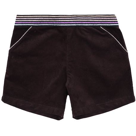 Short hiver   velours   ceinture à paillettes  poupette  - vertbaudet enfant