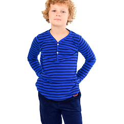 T-shirt manches longues   rayures   elvis  - vertbaudet enfant