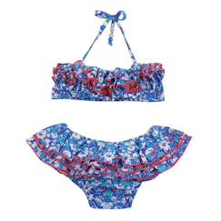 -Maillot de bain  2 pièces liberty  et   swan