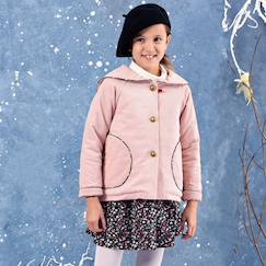 Veste rétro velours     col marin  charlotte  - vertbaudet enfant