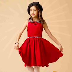-Robe qui tourne  en velours  et col claudine en tartan  hepburn