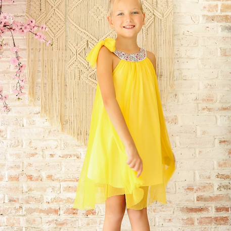 Fille-Robe-Robe cérémonie   col liberty   alizee