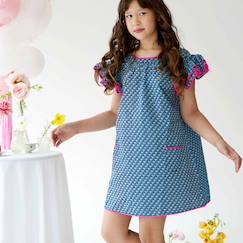 -Robe  été   ample  butterfly