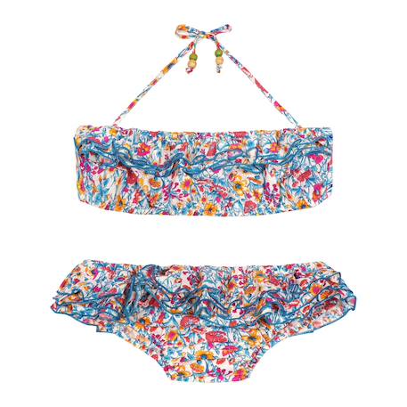 Maillot de bain 2 pièces liberty    swan  - vertbaudet enfant