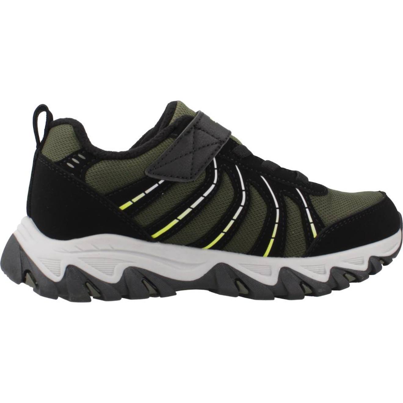 Basket Garçon Modèle Rugged Ranger-hydro Explorer Vert Kaki