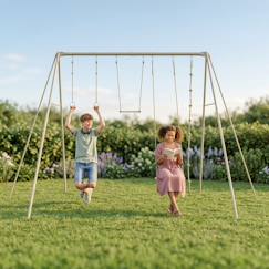 Jouet-Portique  pour les adolescents en métal 3,50 m - baxter 2 - 4 personnes