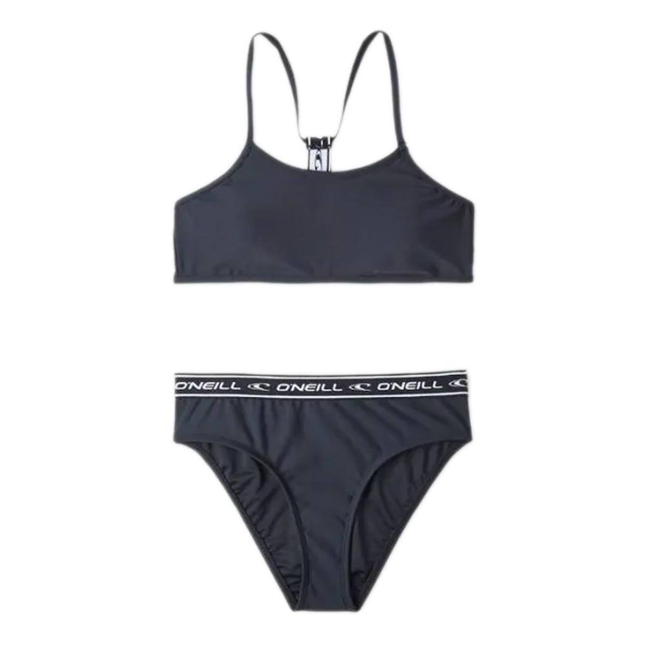 Maillot De Bain Deux Pièces Sportclub Noir
