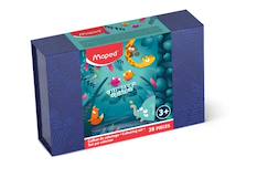 Jouet-Activités artistiques et musicales-Coffret de coloriage jungle fever