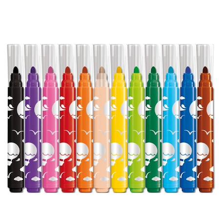 Fille-Accessoires-Fourniture scolaire-Feutres incassables - jouet éducatif pour enfants