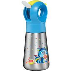 Puériculture-Repas-Vaisselle, coffret repas-Gourde enfant inox étanche