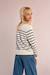 Gilet rayé Black/offwhite+Offwhite/navy blue 8 - vertbaudet enfant 