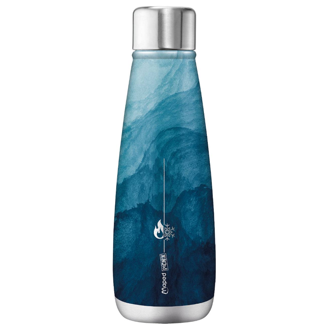 Bouteille Isotherme En Acier Inoxydable Bleu