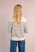 Gilet rayé Black/offwhite+Offwhite/navy blue 10 - vertbaudet enfant 