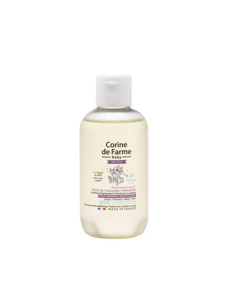 Corine De Farme - Huile De Massage Bébé Relaxante À L'extrait De Tilleul Multicolore