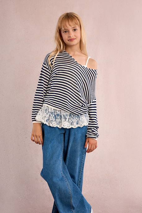 Jean large Enfant  - vertbaudet enfant