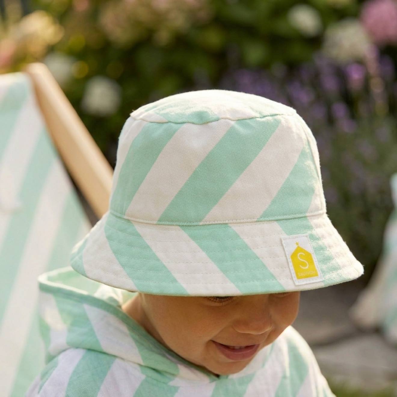 Bob Bébé En Coton Imprimé Vert