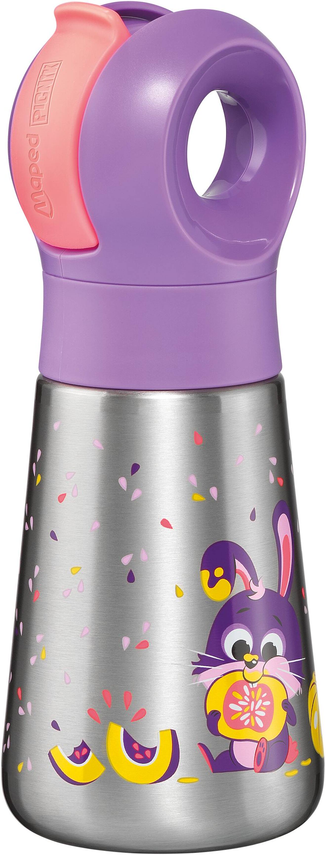 Gourde Enfant Inox Étanche Violet