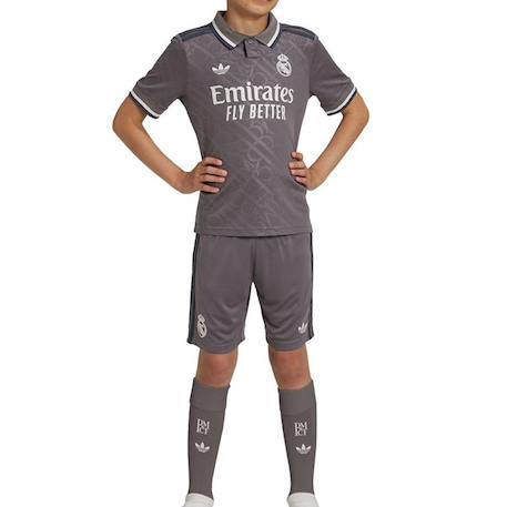 Garçon-Real madrid ensemble tenue third junior 24/25
