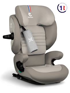 Réhausseur inclinable isofix r129 i-size 100-150 cm softness® eliseo  - vertbaudet enfant